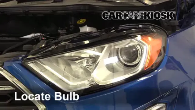 2018 Ford EcoSport Titanium 2.0L 4 Cyl. Luces Luz de carretera (reemplazar foco) 